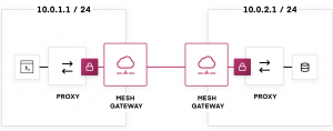 image of HashiCorp Consul 1.6 service mesh gateway. Source: HashiCorp