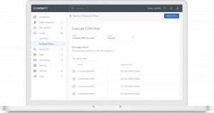 Screenshot of Cohesity Runbook