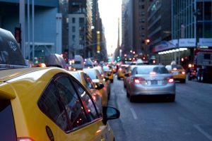 traffic spikes in a city