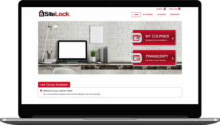 SiteLock Security Awareness Training dashboard