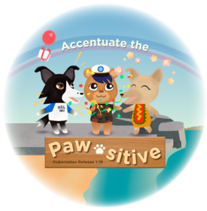 Kubernetes 1.19 theme is "accentuate the paw-sitive"