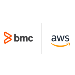 BMC and AWS logos