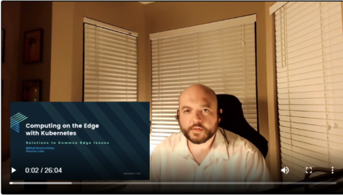 Computing on the Edge with Kubernetes talk