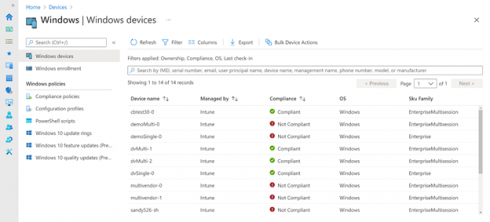 managing Windows 10 Enterprise virtual machines with Microsoft Endpoint Manager
